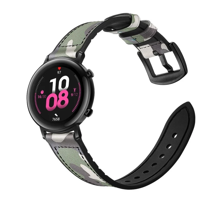 Supersauber Huawei Watch GT 2 42mm Echtes Leder armband
