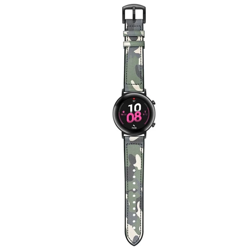 Supersauber Huawei Watch GT 2 42mm Echtes Leder armband