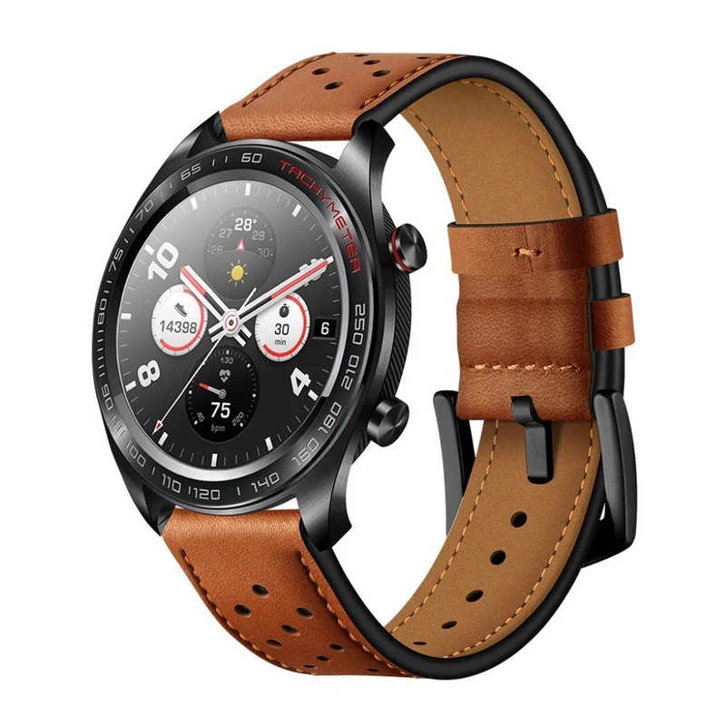 Sehr gut Huawei Watch Magic Echtes Leder armband