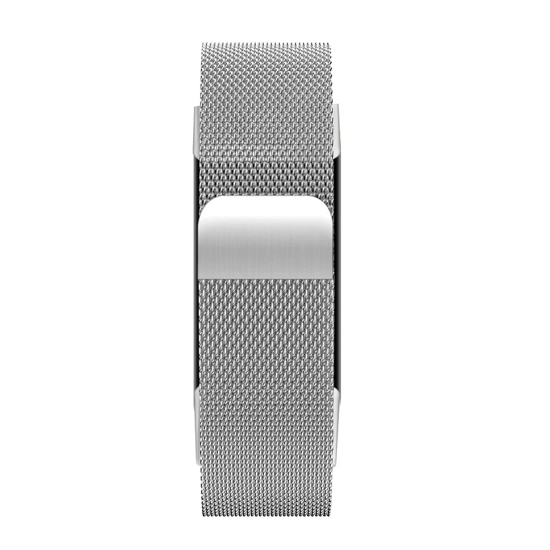 Bandz Fitbit Charge 6 Milanese Loop Armband (Silber)