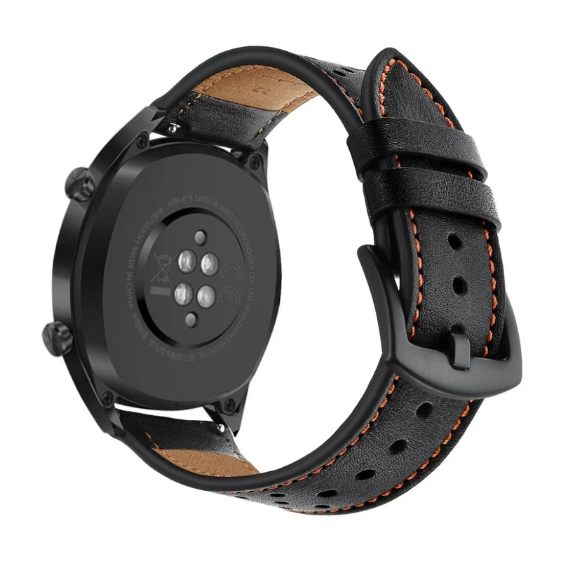 Sehr langlebig Huawei Watch GT Echtes Leder armband