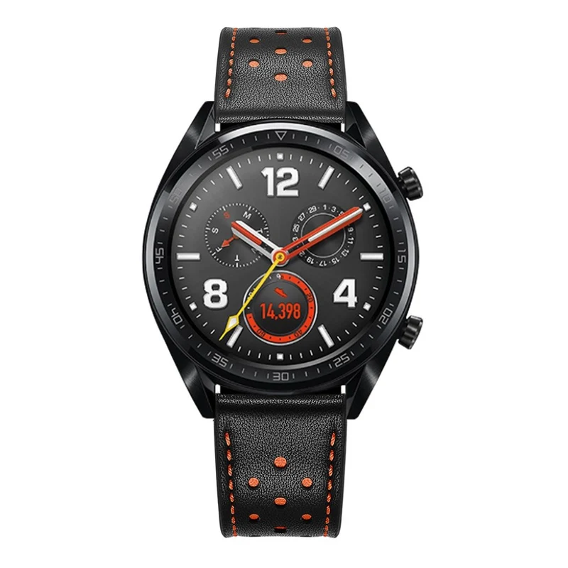 Sehr langlebig Huawei Watch GT Echtes Leder armband
