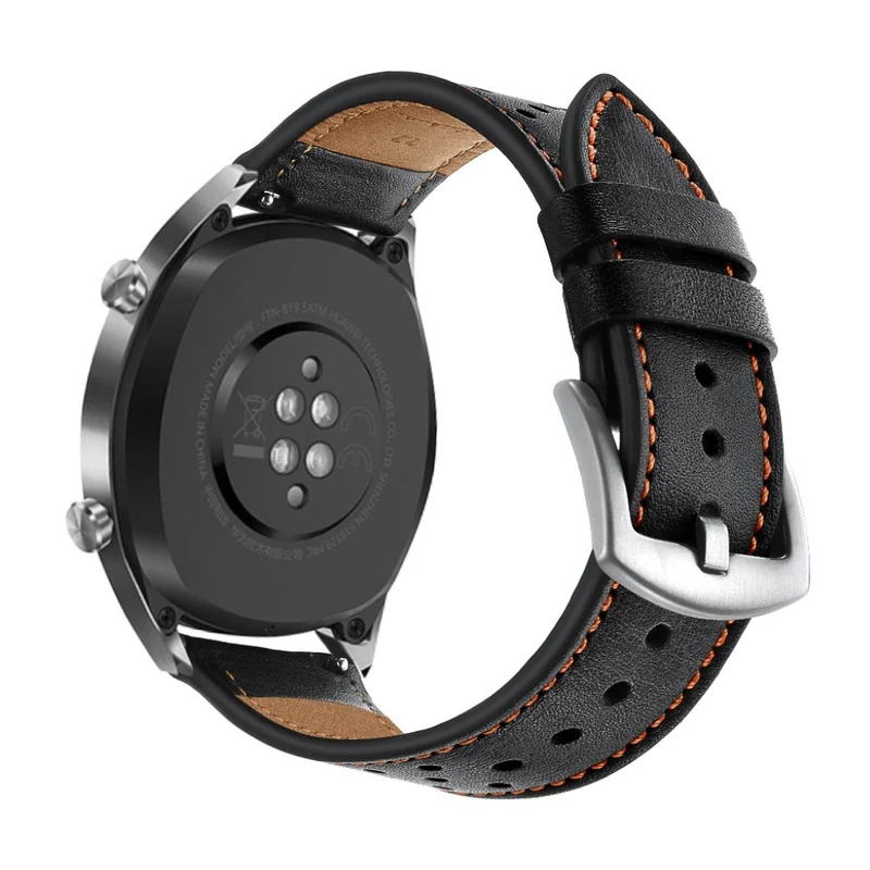 Sehr langlebig Huawei Watch GT Echtes Leder armband