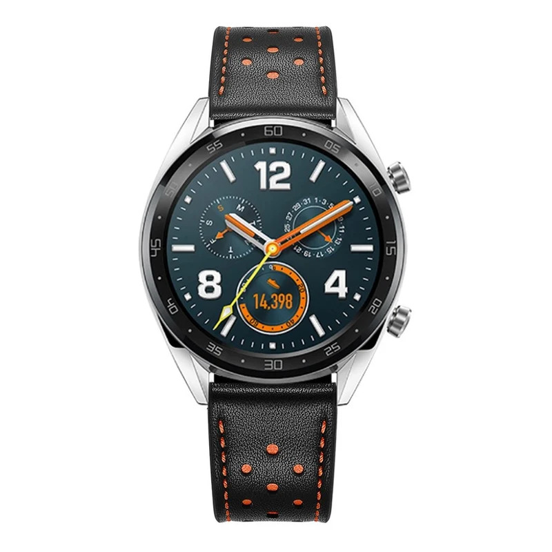 Sehr langlebig Huawei Watch GT Echtes Leder armband