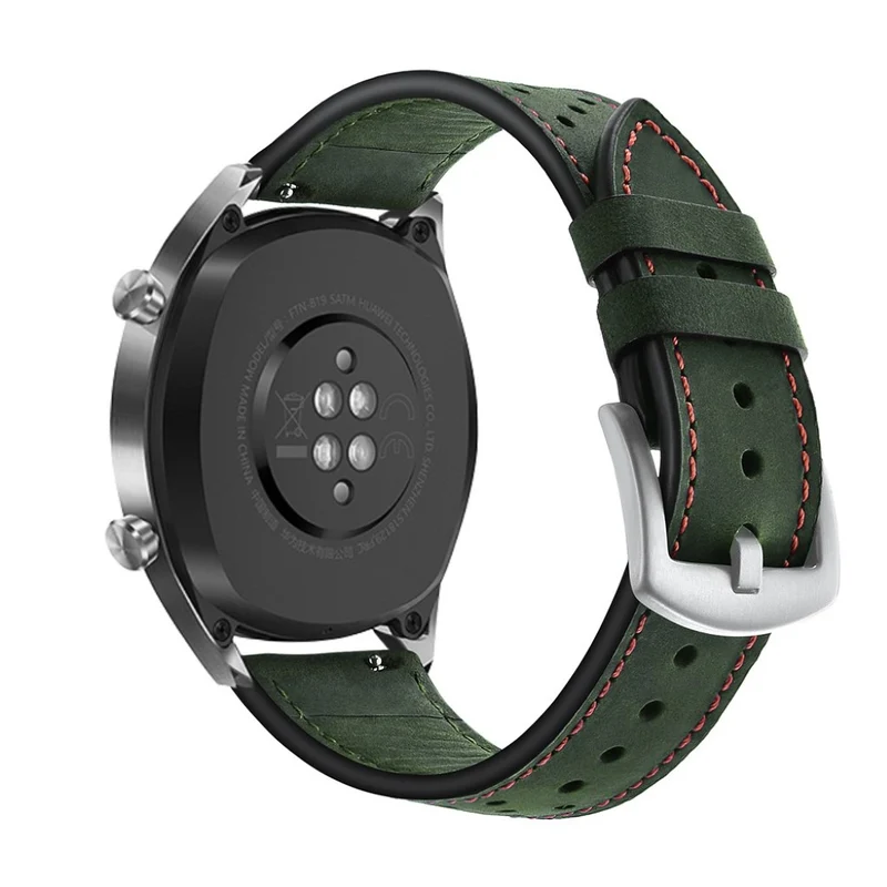 Sehr langlebig Huawei Watch GT Echtes Leder armband