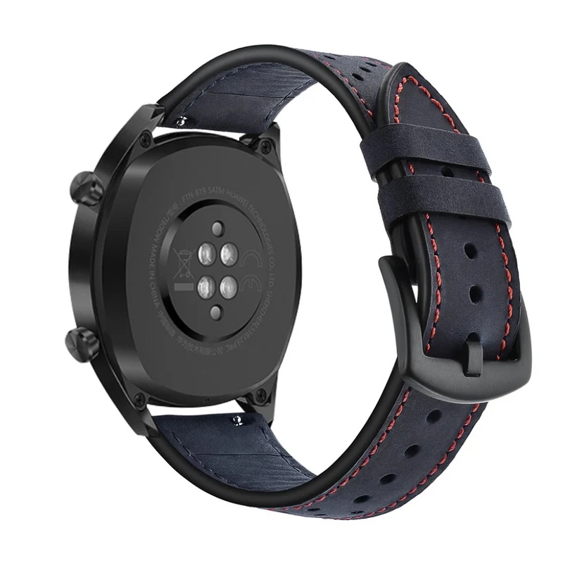 Sehr langlebig Huawei Watch GT Echtes Leder armband
