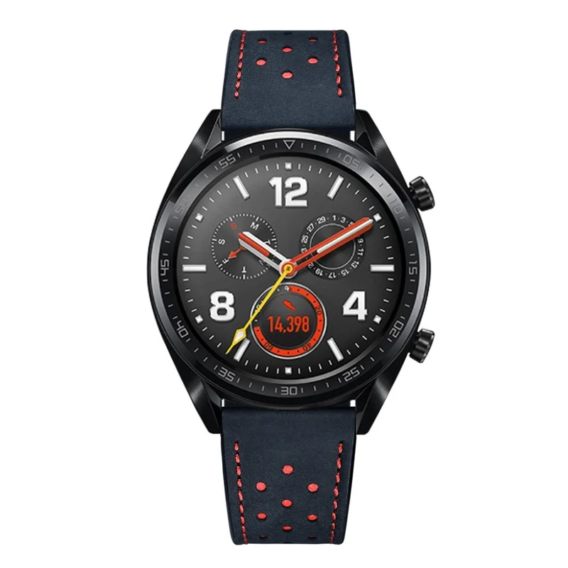 Sehr langlebig Huawei Watch GT Echtes Leder armband