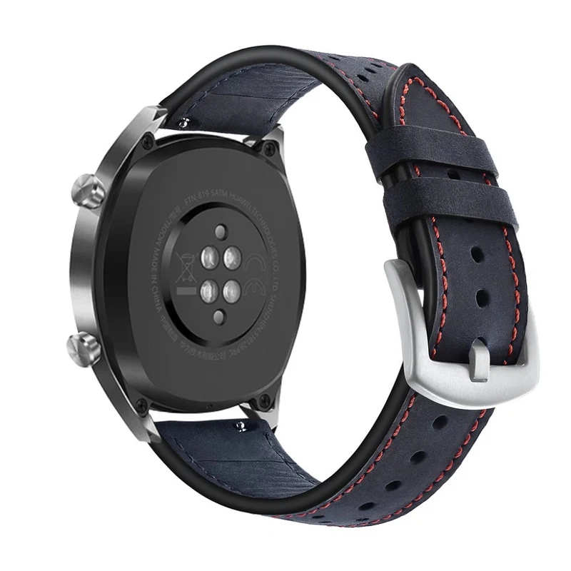 Sehr langlebig Huawei Watch GT Echtes Leder armband