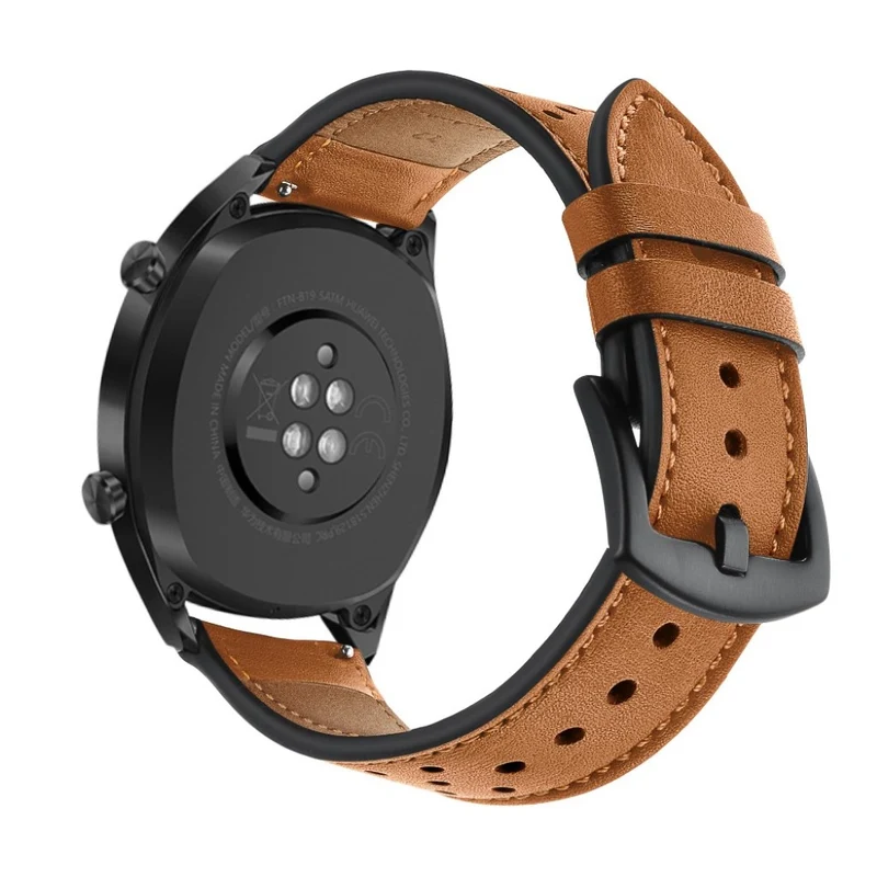 Sehr langlebig Huawei Watch GT Echtes Leder armband