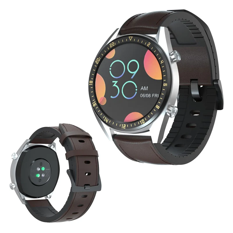 Süß Huawei Watch GT Echtes Leder und Silikon / TPU armband