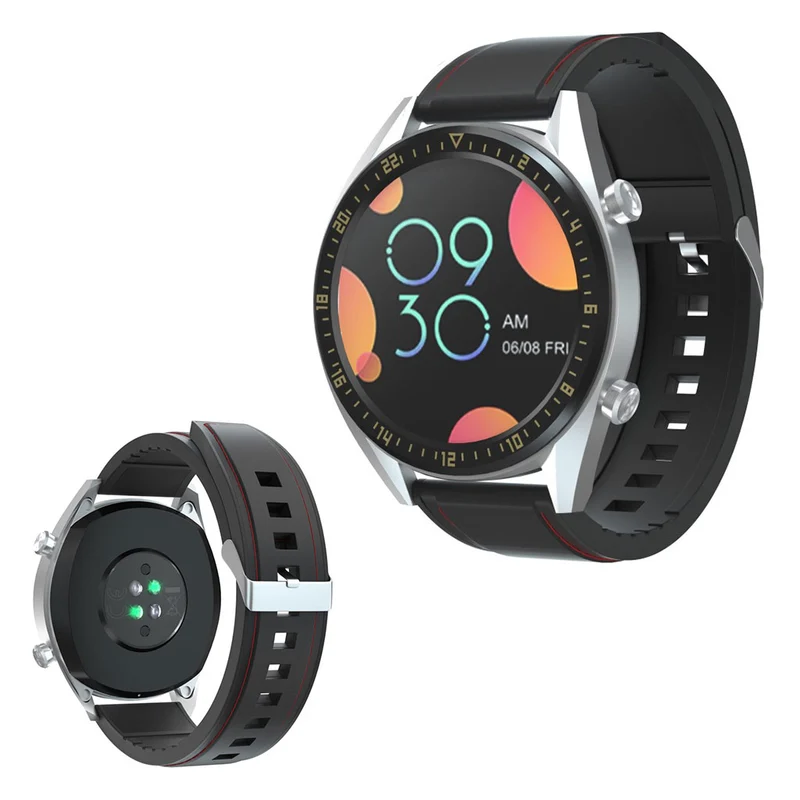 Süß Huawei Watch GT Echtes Leder und Silikon / TPU armband