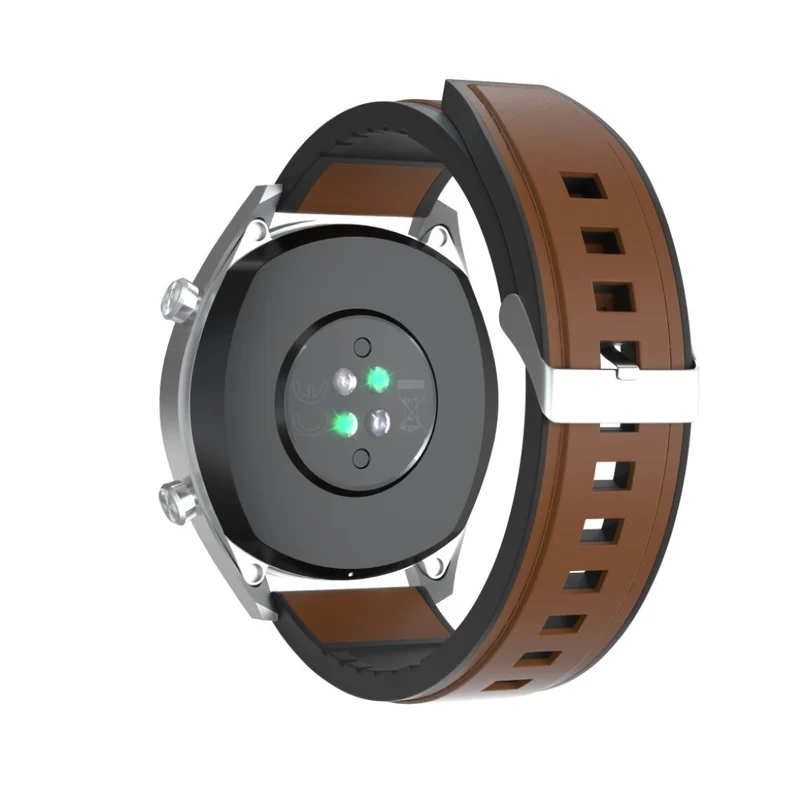 Süß Huawei Watch GT Echtes Leder und Silikon / TPU armband