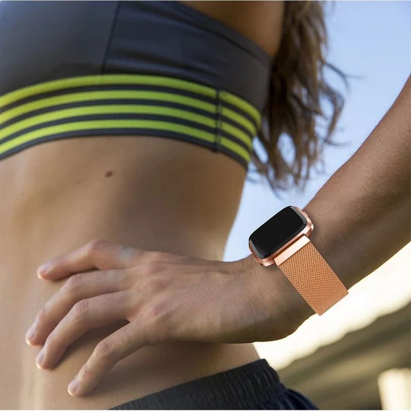 Bequem Fitbit Versa Metall armband