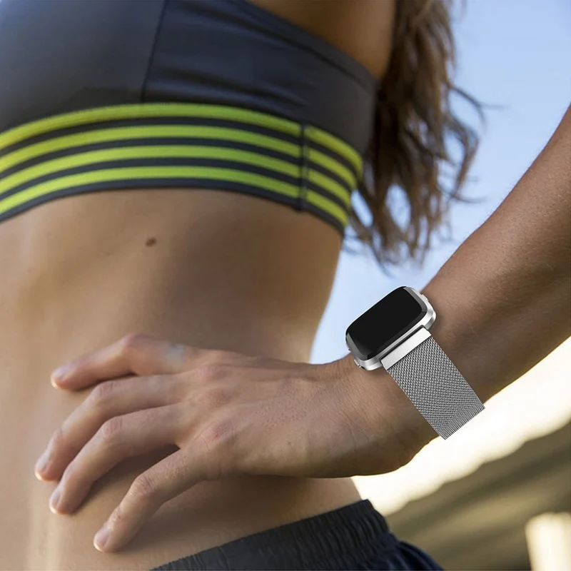 Bequem Fitbit Versa Metall armband