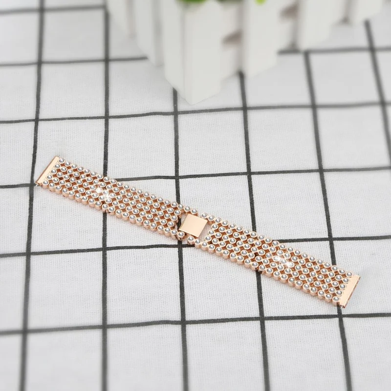 Mega gut Fitbit Versa Metall und Strass armband