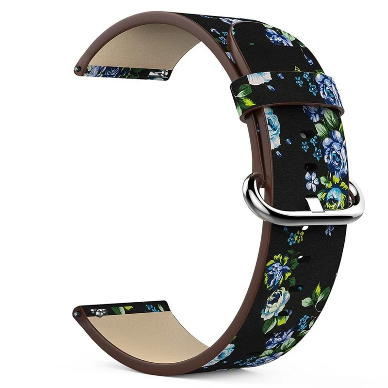 Reizend Fitbit Versa Echtes Leder armband