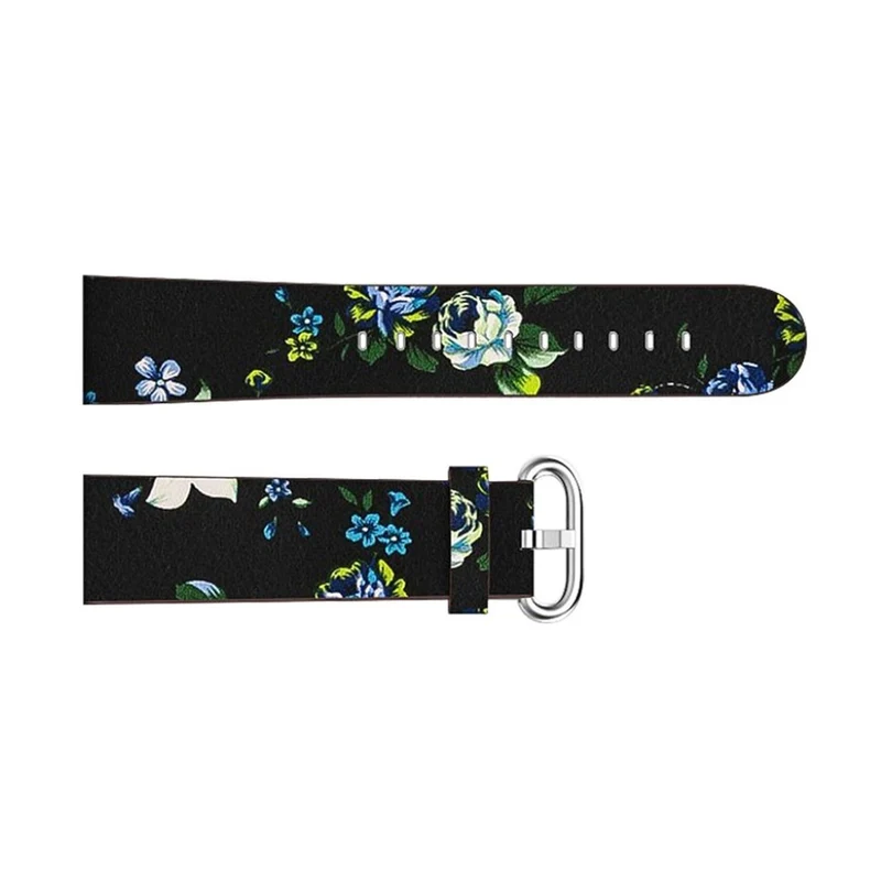 Reizend Fitbit Versa Echtes Leder armband