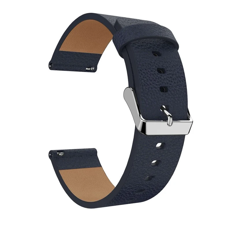 Bequem Fitbit Versa Echtes Leder armband