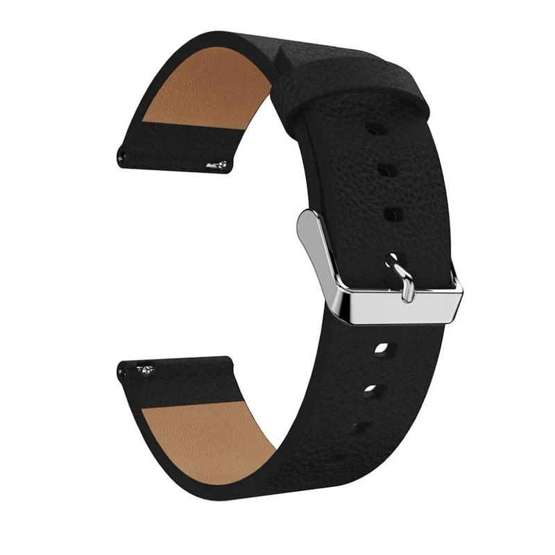 Bequem Fitbit Versa Echtes Leder armband