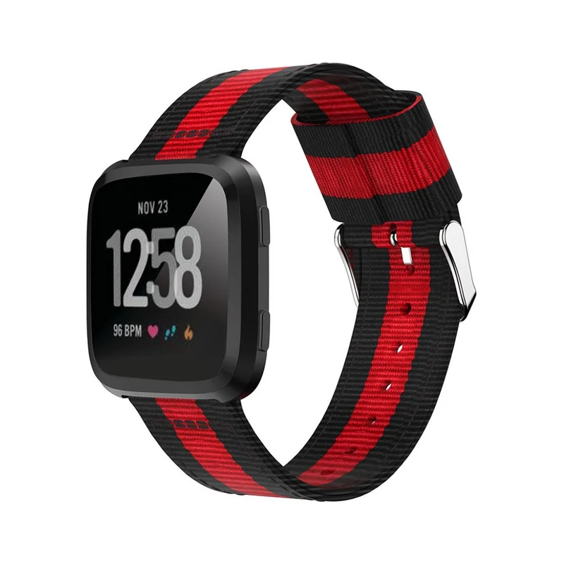 Auffallend angenehm Fitbit Versa Textil / Nylon armband