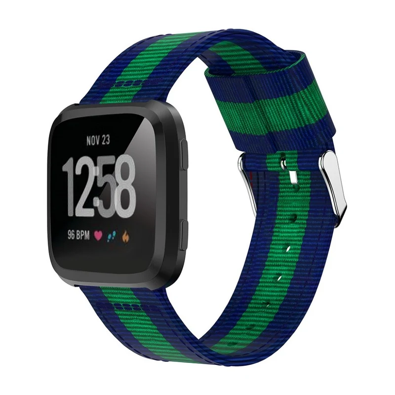 Auffallend angenehm Fitbit Versa Textil / Nylon armband