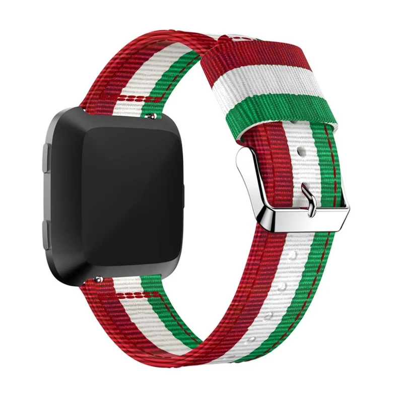 Auffallend angenehm Fitbit Versa Textil / Nylon armband