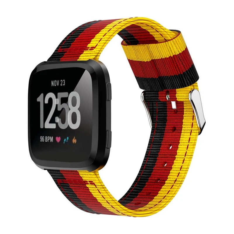 Auffallend angenehm Fitbit Versa Textil / Nylon armband