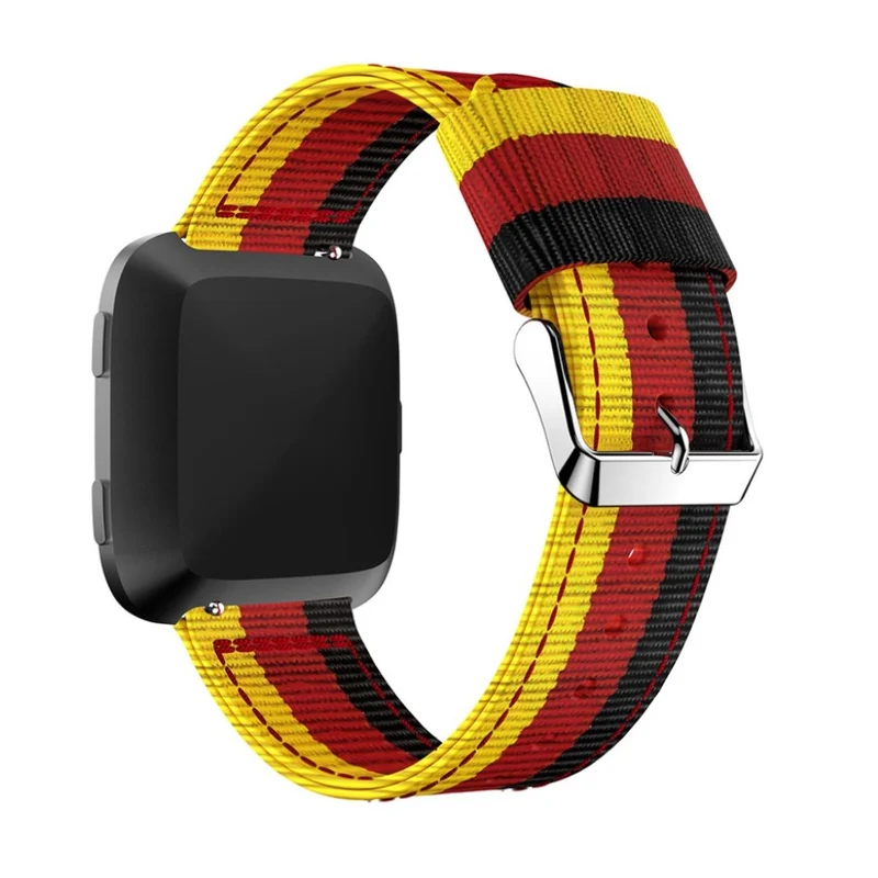 Auffallend angenehm Fitbit Versa Textil / Nylon armband