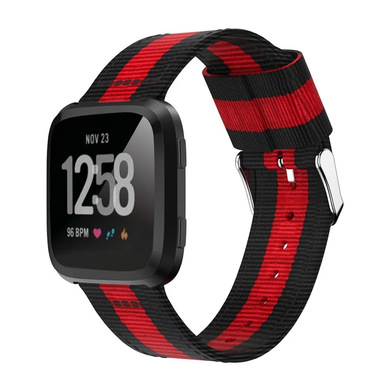 Auffallend angenehm Fitbit Versa Textil / Nylon armband