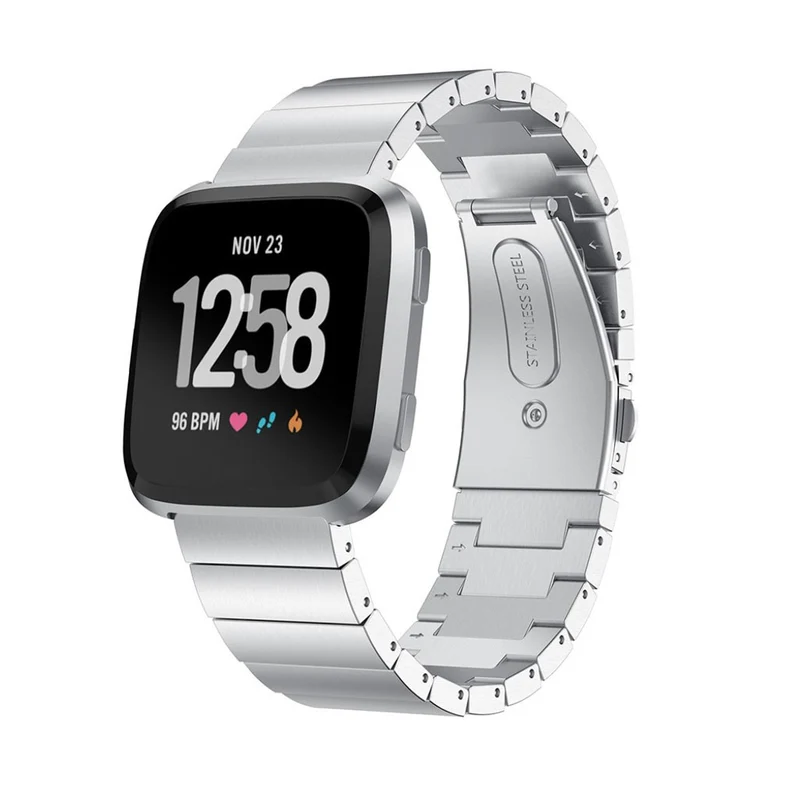 Auffallend stilvoll Fitbit Versa Metall armband
