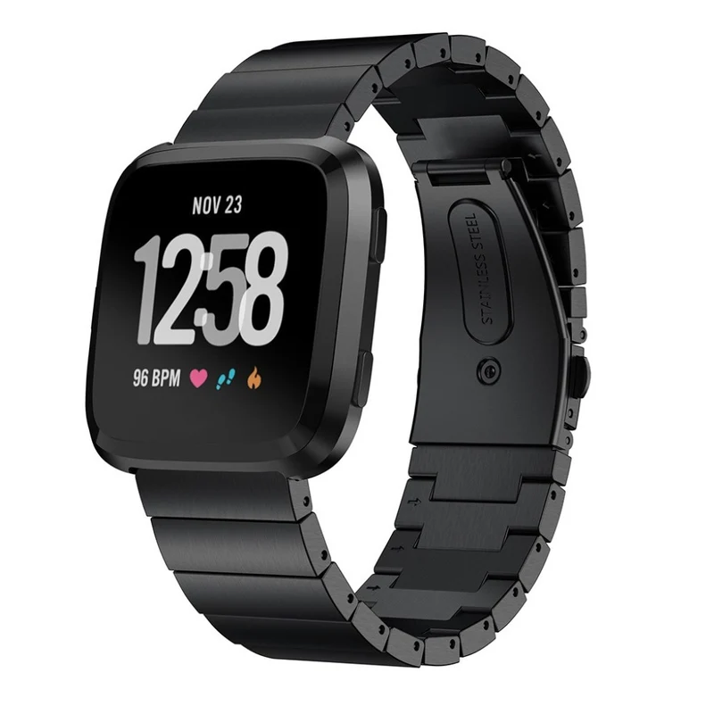 Auffallend stilvoll Fitbit Versa Metall armband