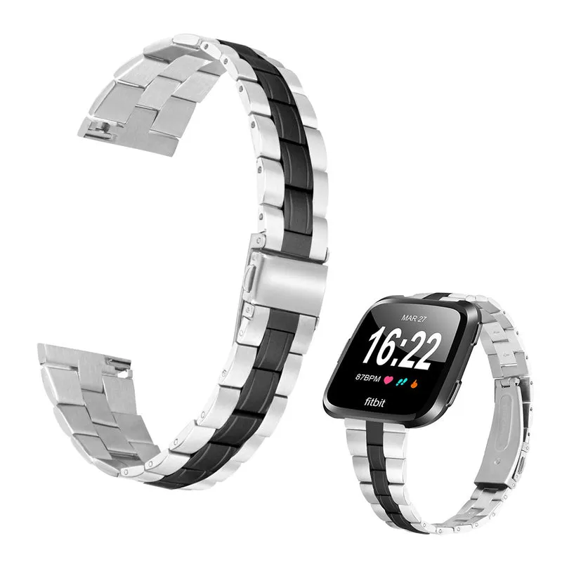 Bemerkenswert prächtig Fitbit Versa 2 Metall armband