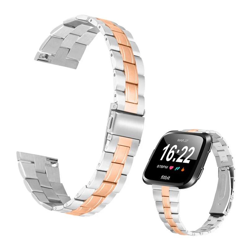Bemerkenswert prächtig Fitbit Versa 2 Metall armband