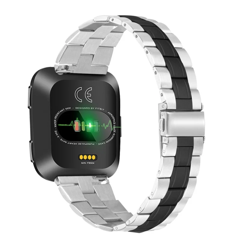 Bemerkenswert prächtig Fitbit Versa 2 Metall armband