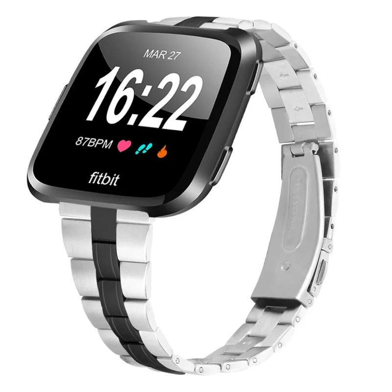 Bemerkenswert prächtig Fitbit Versa 2 Metall armband