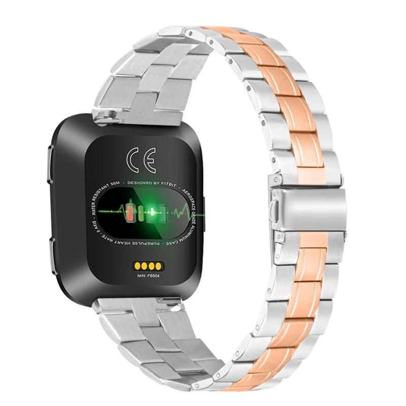 Bemerkenswert prächtig Fitbit Versa 2 Metall armband