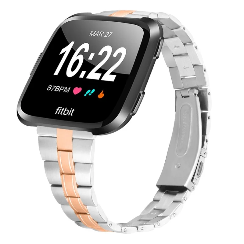 Bemerkenswert prächtig Fitbit Versa 2 Metall armband