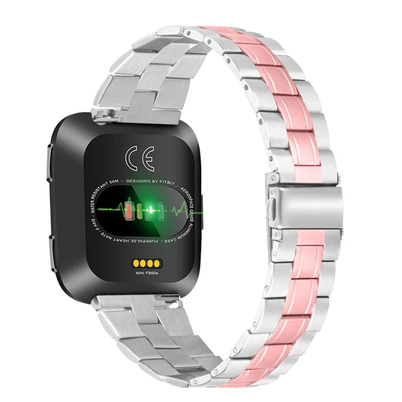 Bemerkenswert prächtig Fitbit Versa 2 Metall armband