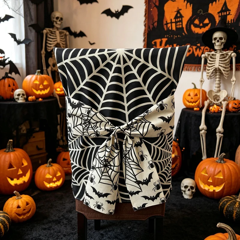 Halloween-Stuhlhusse