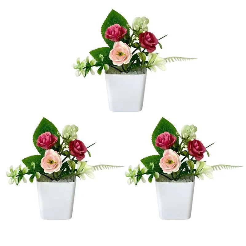 Künstliche Orchideenpflanze für dekorative Innenraumpräsentation