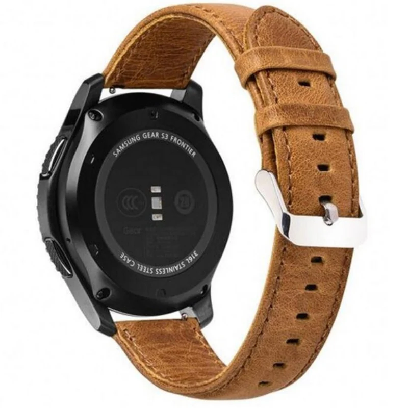 Mega haltbar Huawei Watch GT Echtes Leder armband