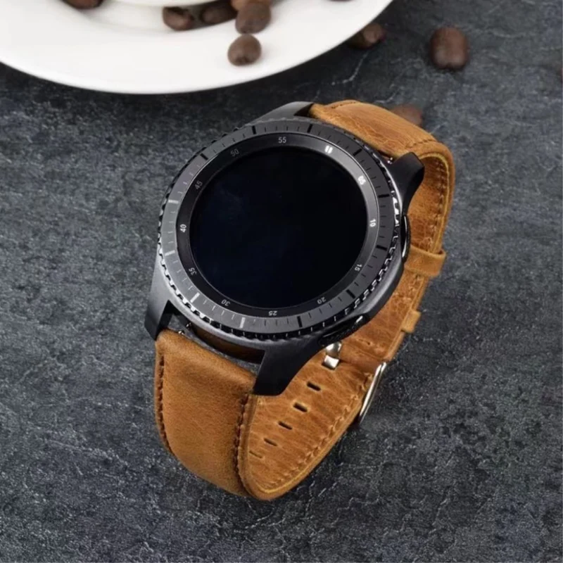 Mega haltbar Huawei Watch GT Echtes Leder armband