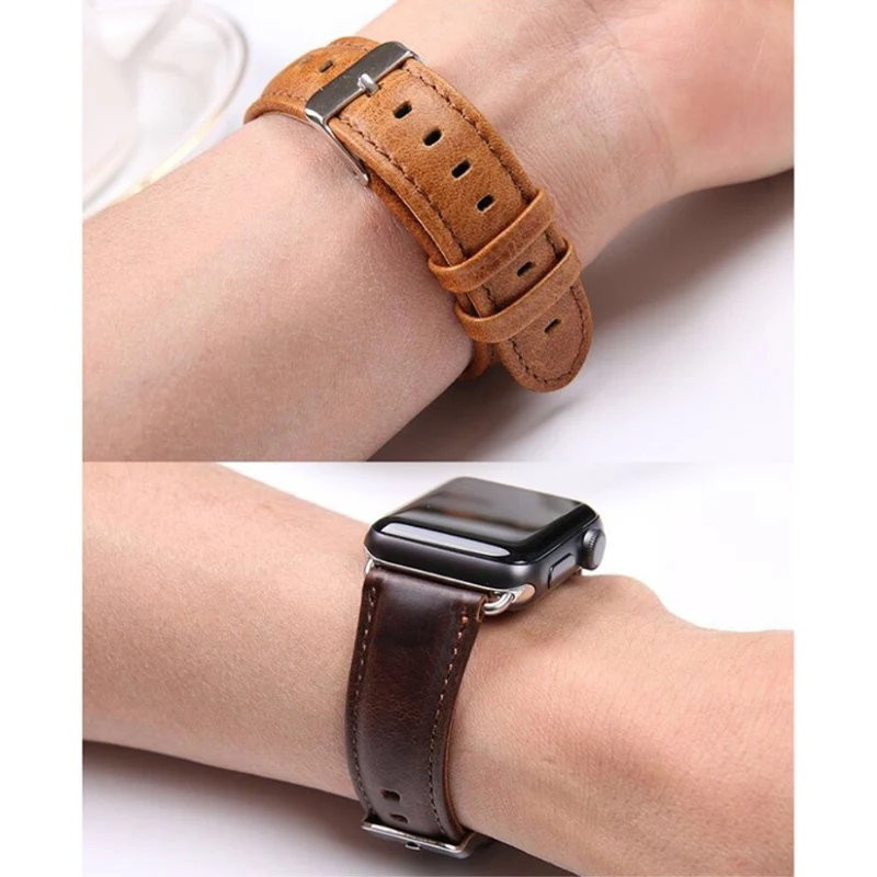 Mega haltbar Huawei Watch GT Echtes Leder armband
