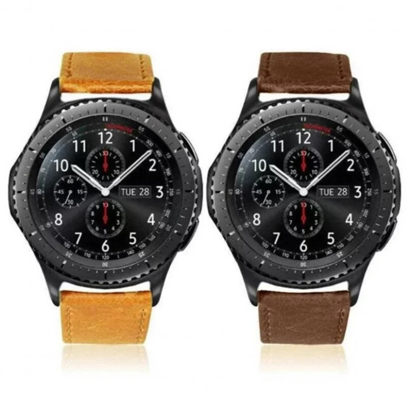 Mega haltbar Huawei Watch GT Echtes Leder armband