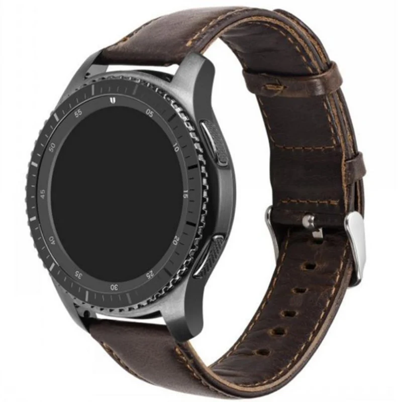 Mega haltbar Huawei Watch GT Echtes Leder armband
