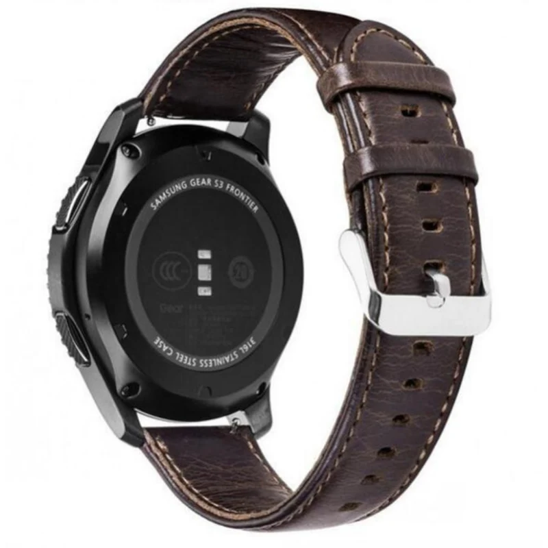 Mega haltbar Huawei Watch GT Echtes Leder armband