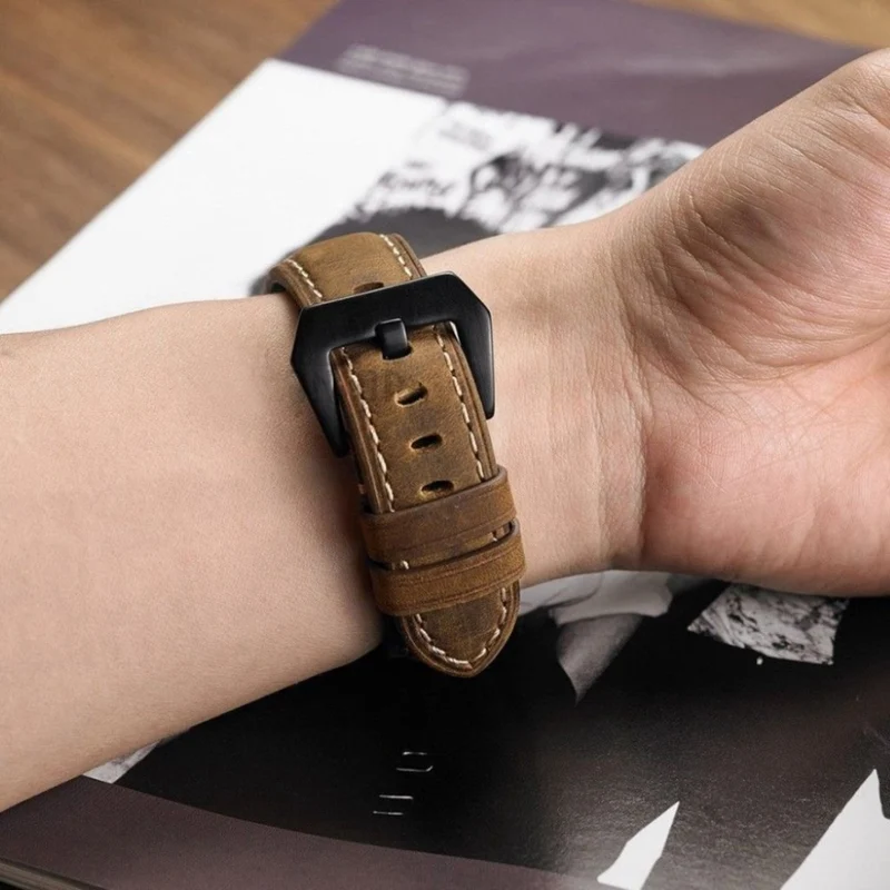 Super cool Huawei Watch GT Echtes Leder armband