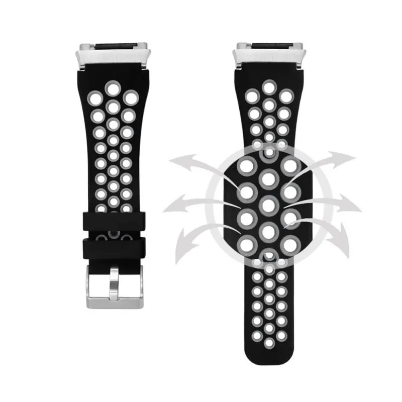 Exquisit Fitbit Ionic Kunstleder armband