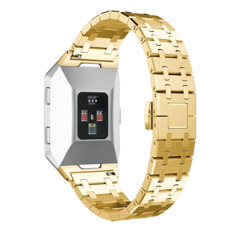 Super stylisch Fitbit Ionic Metall armband