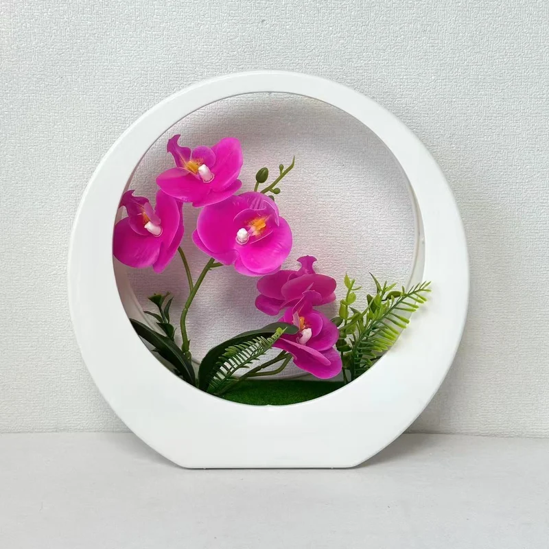 Künstliche Orchideenblumen-Dekoration für die Wohnkultur